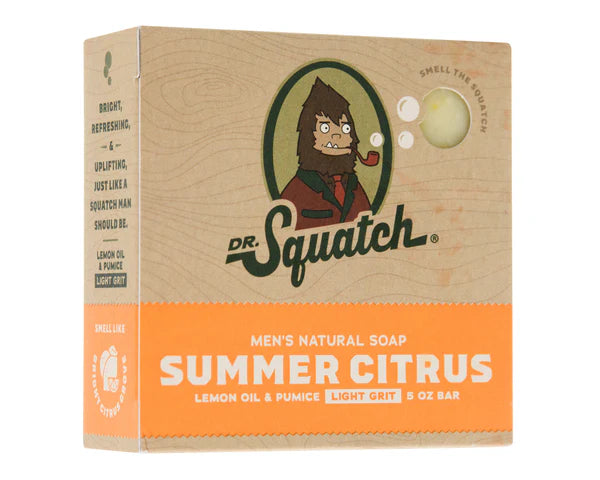 Dr. Squatch Summer Citrus Bar Soap