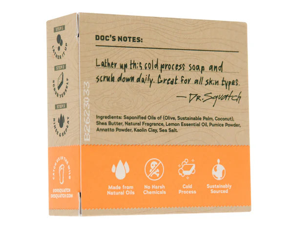 Dr. Squatch Summer Citrus Bar Soap