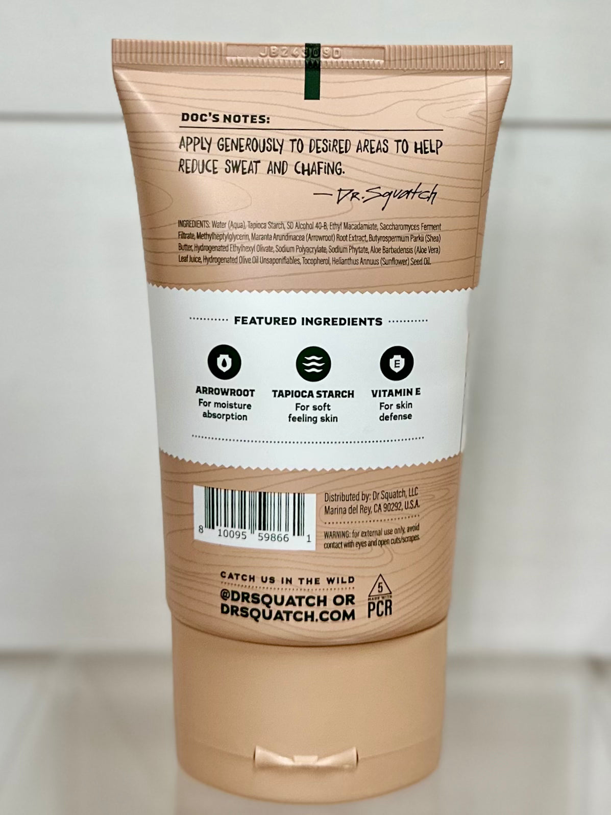 Dr.Squatch Anti-Chafing