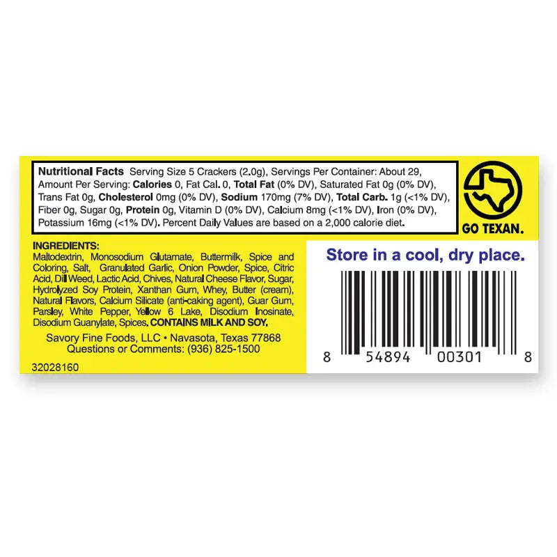 Garden Dill Seasoning