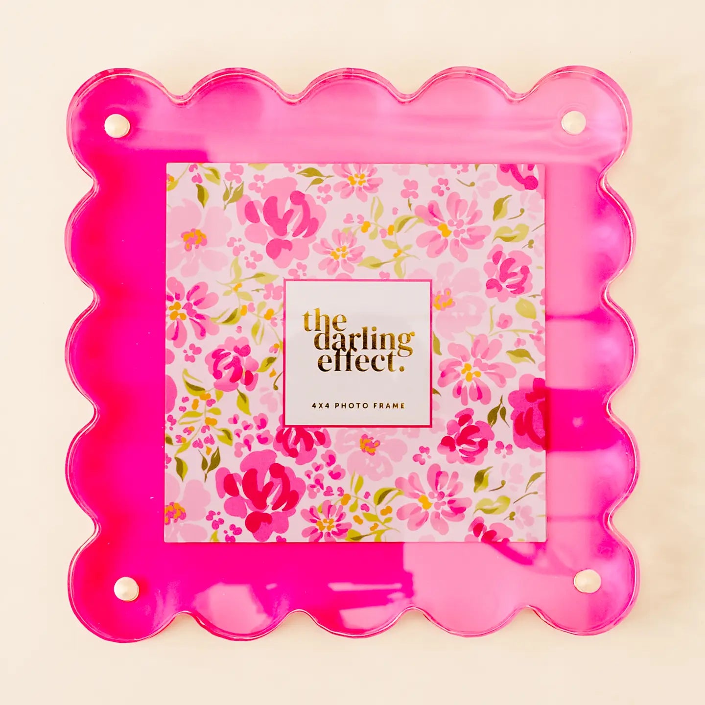 Scalloped Acrylic Picture Frames