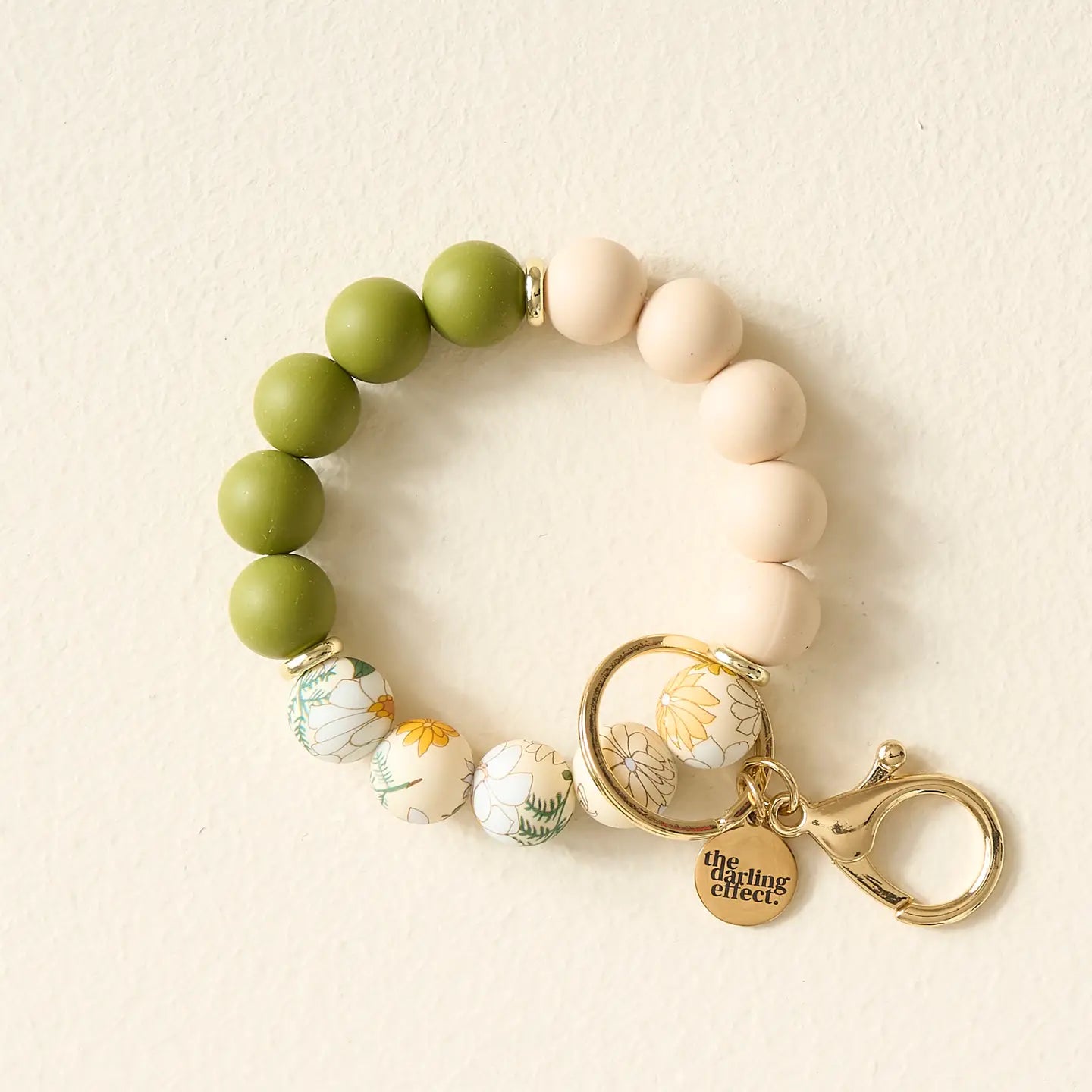Beaded Keychain Wristlet