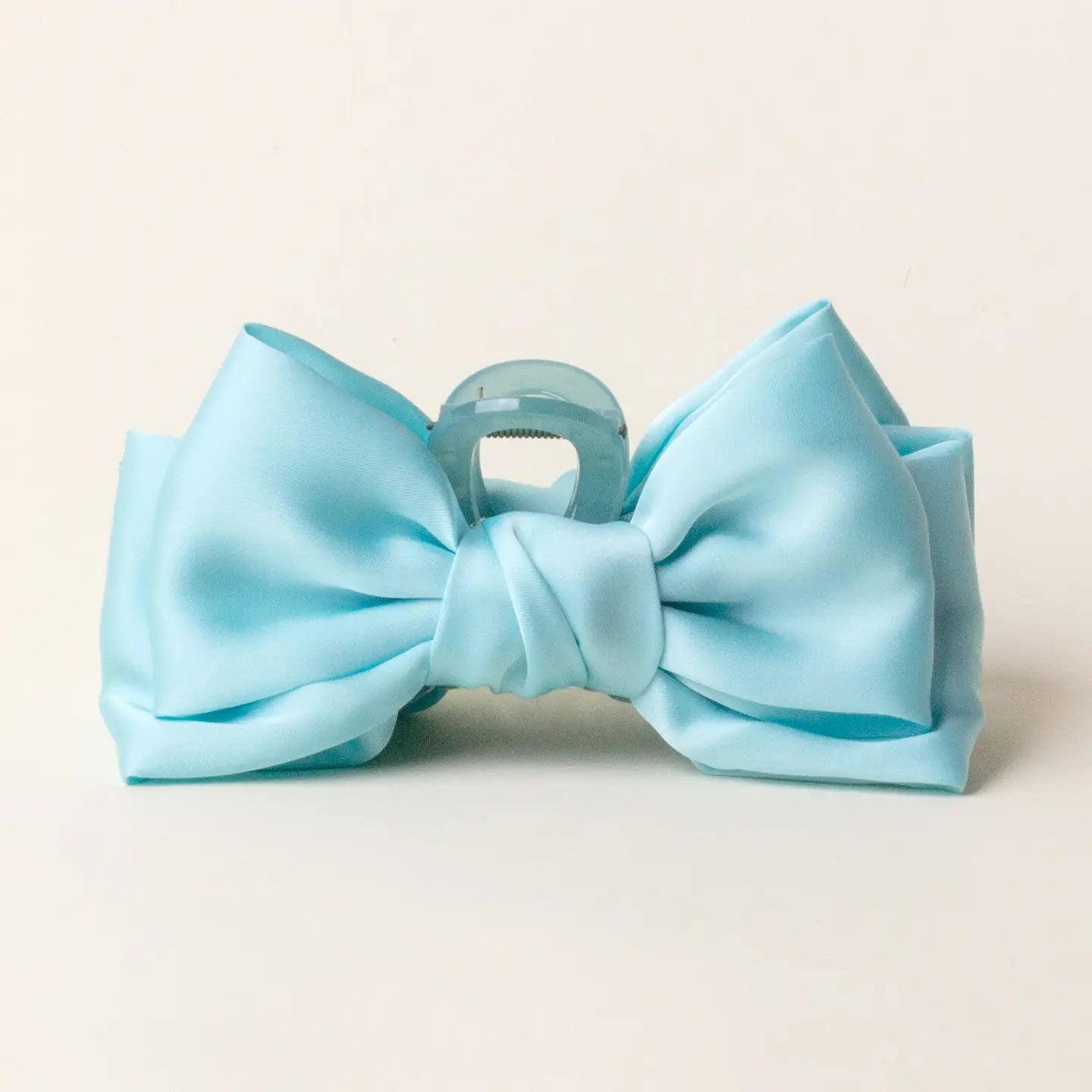 Satin Bow Claw Clip