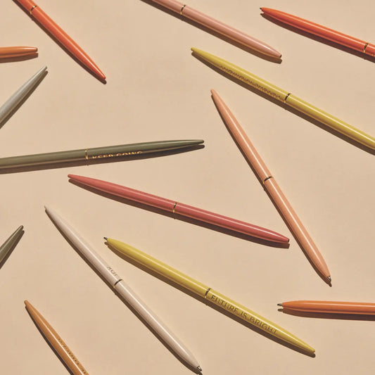 Slim Metal Twisty Pen Set