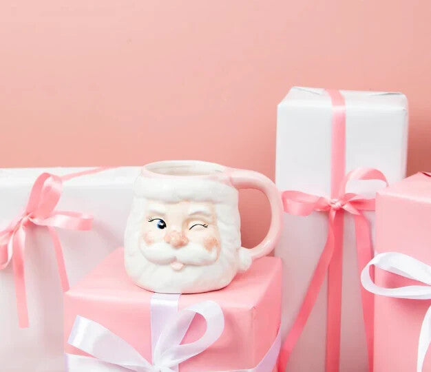 Santa Mug Candle