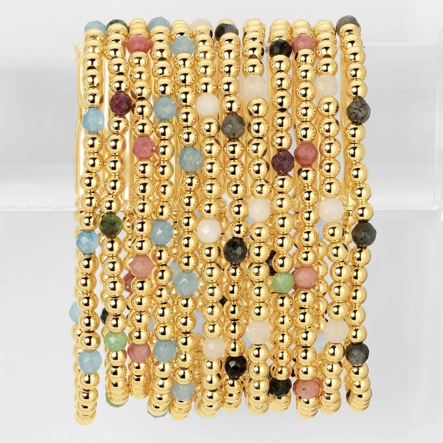 Stone Bead Bracelet