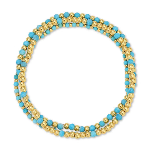 Turquoise Beaded Bracelet