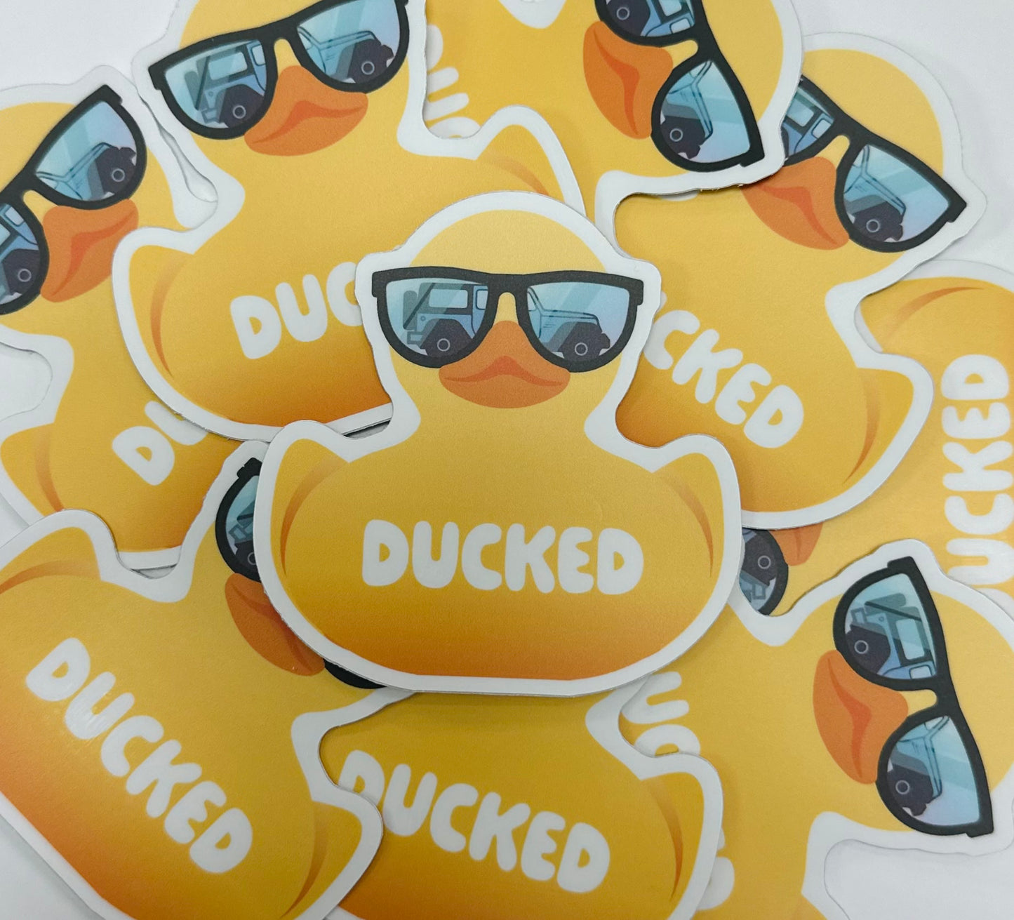 Jeep Duck Sticker
