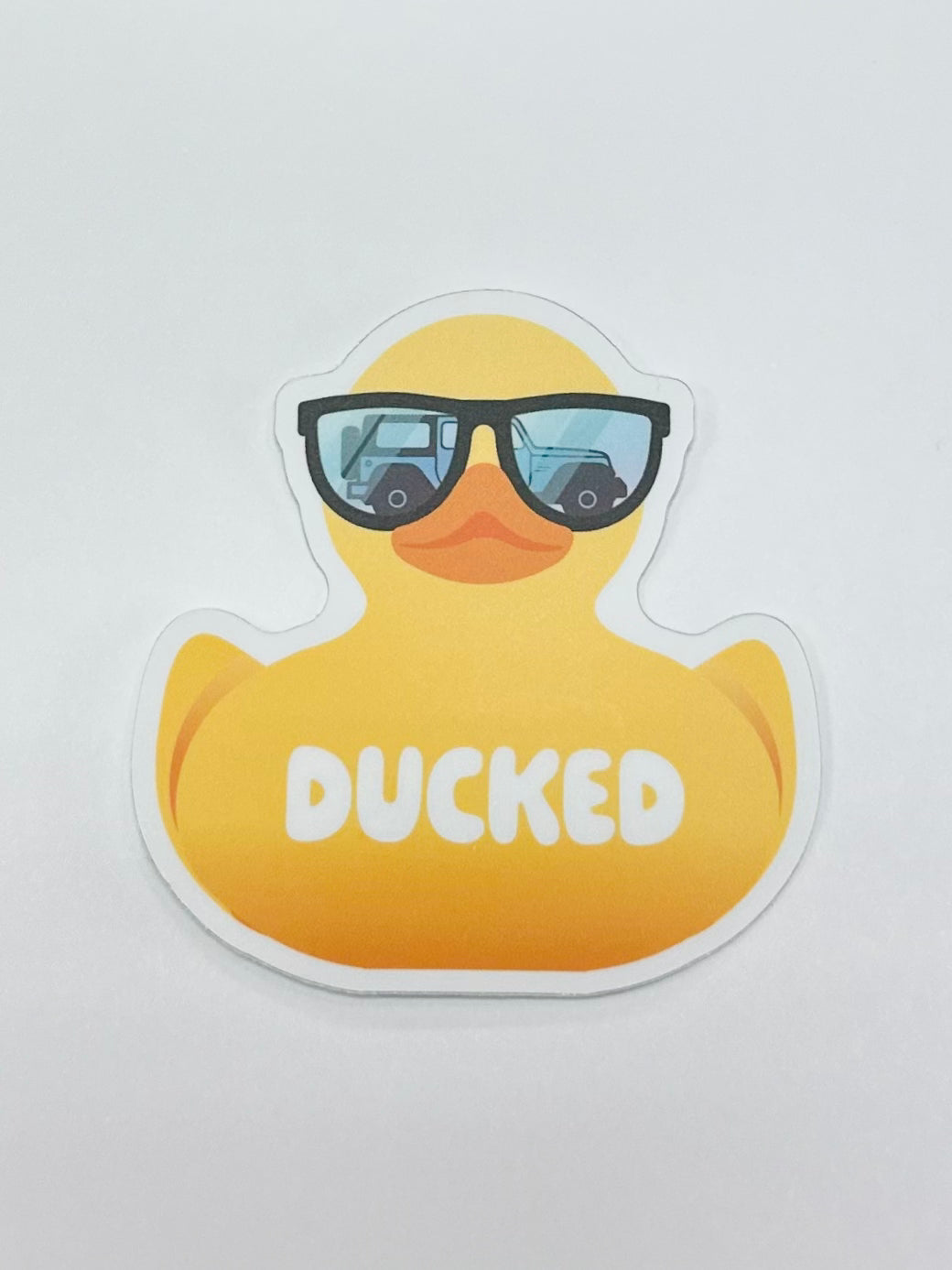 Jeep Duck Sticker