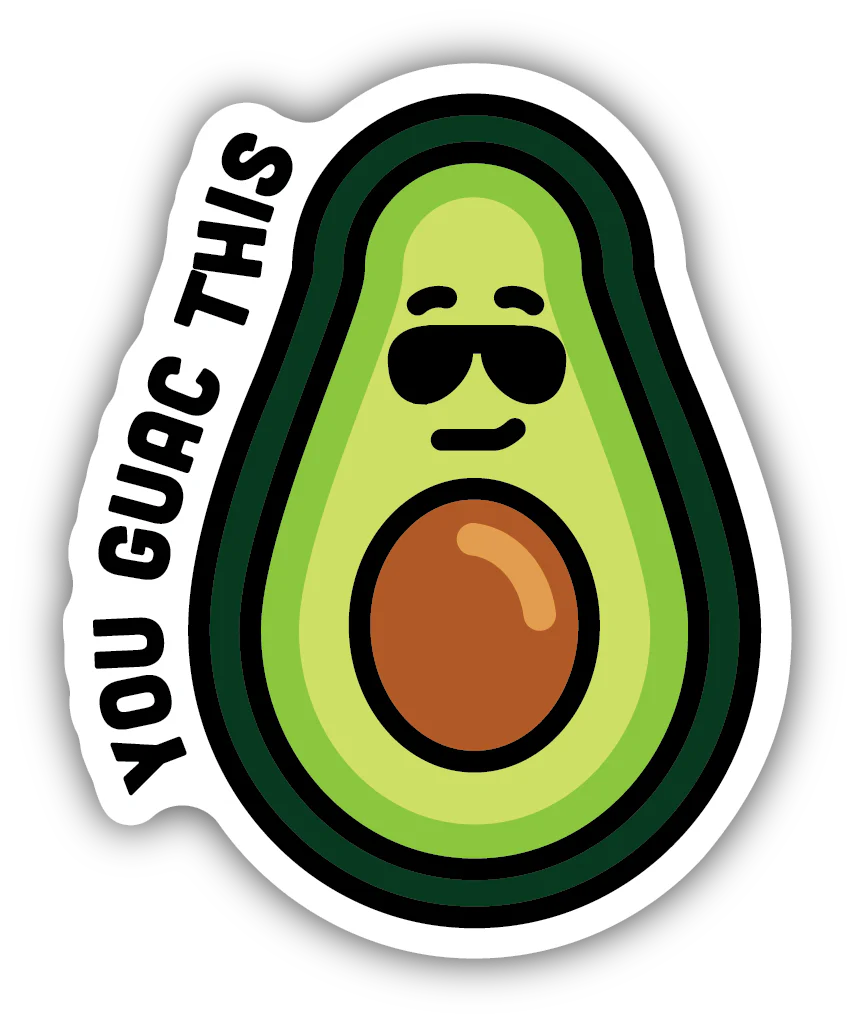 Guac Sticker
