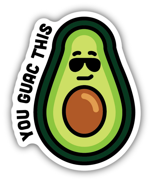 Guac Sticker