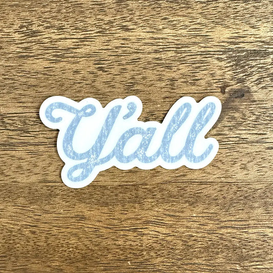 Y’all Sticker