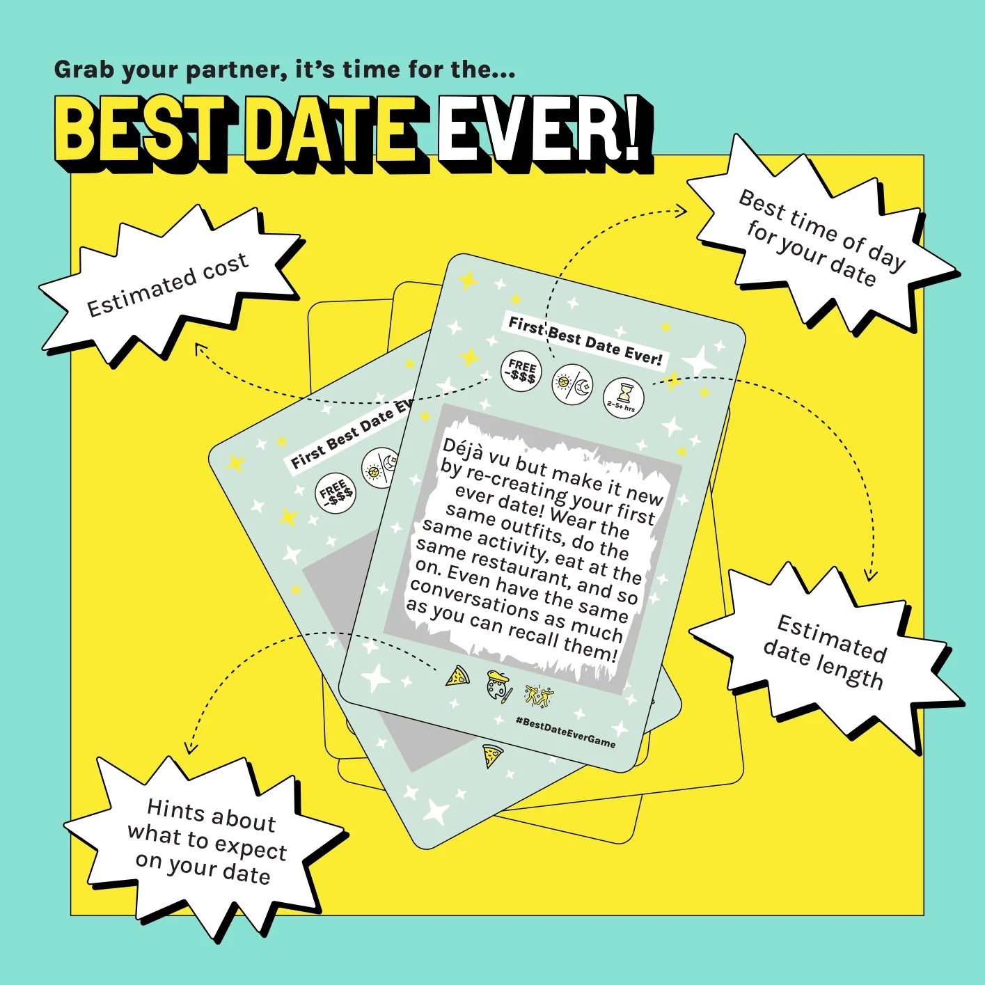 Best Date Ever Scratch Off Cards