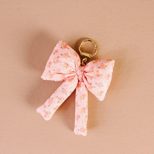 Peachy Petals Bag Charm