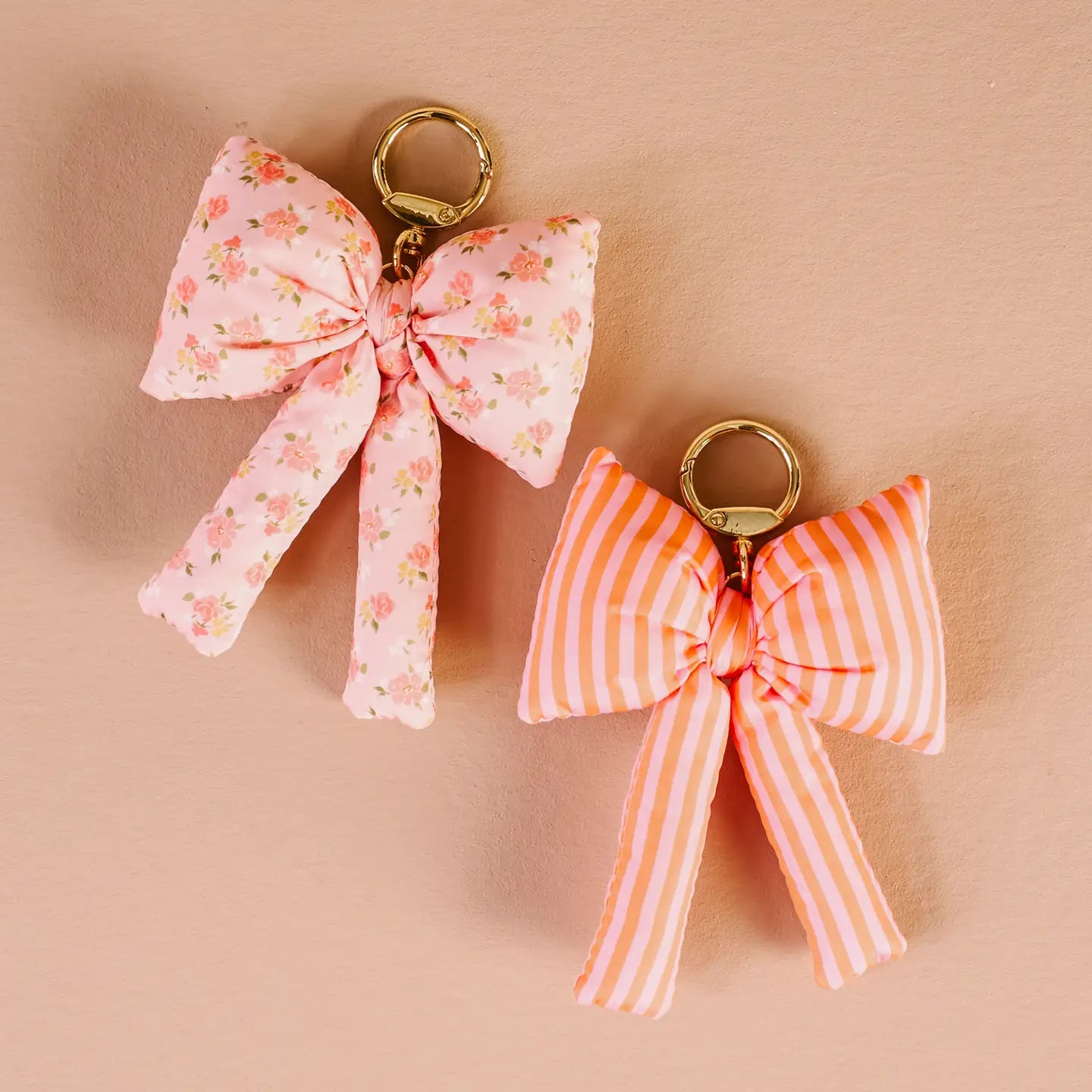 Peachy Petals Bag Charm