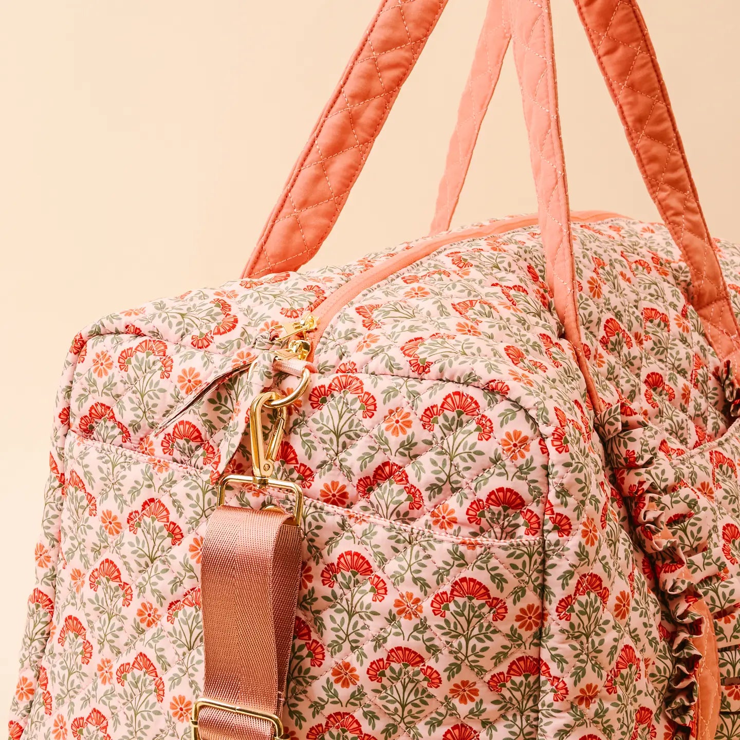 Quilted Weekender Bag