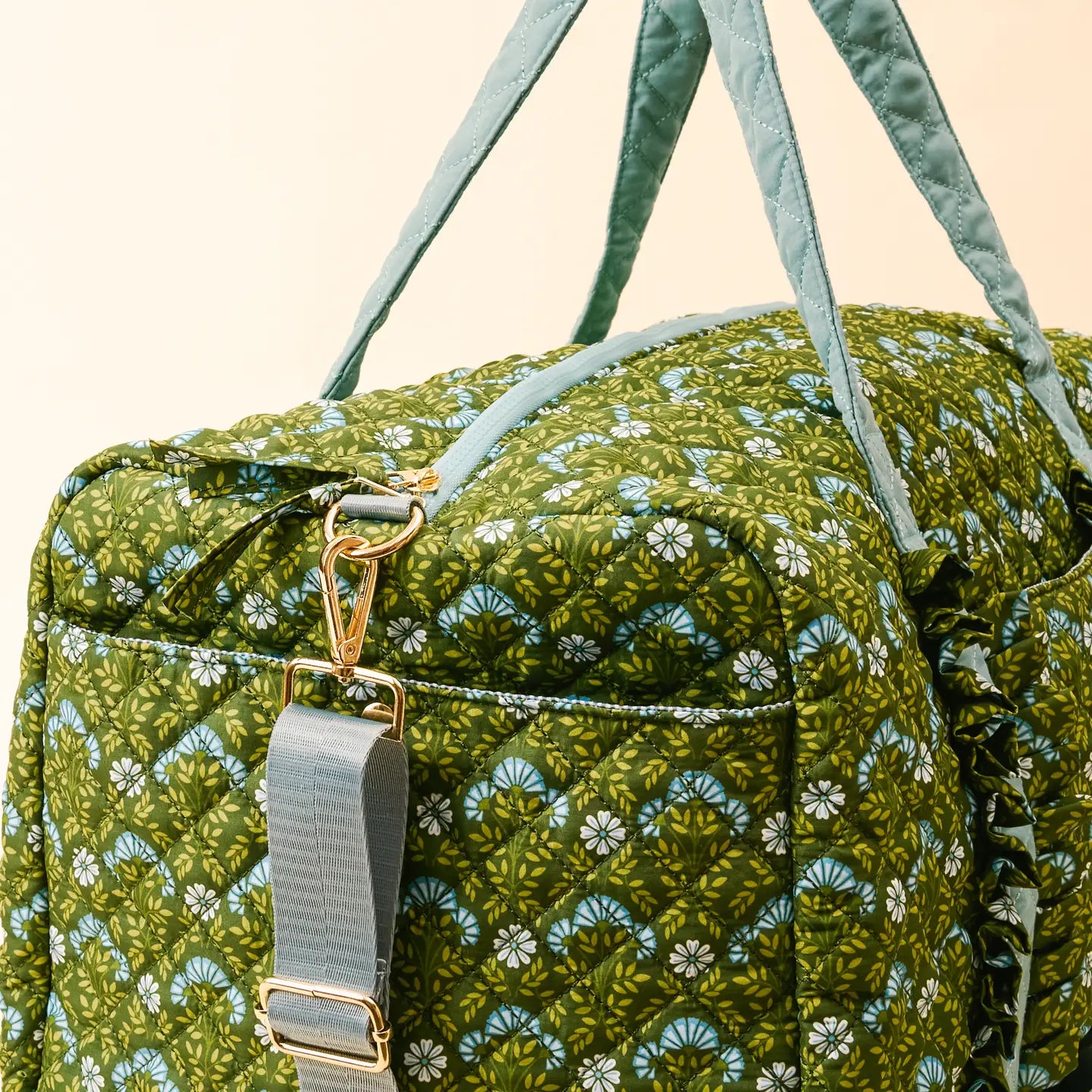 Quilted Weekender Bag
