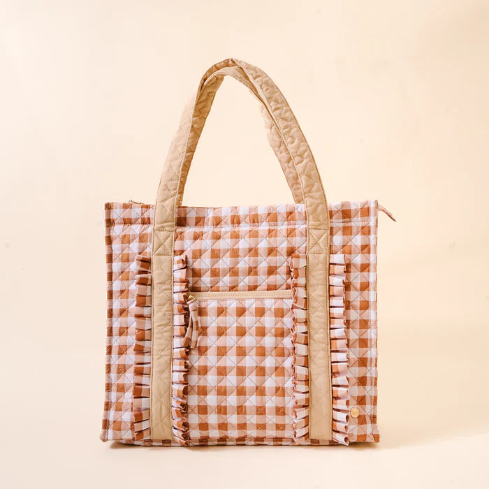 Everyday Quilted Tote Bag