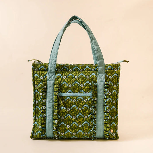 Everyday Quilted Tote Bag