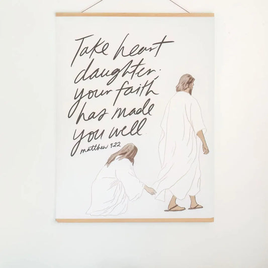 Poster Print| Take Heart Daughter