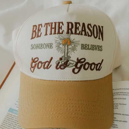 "Be the light" Embroider Hat