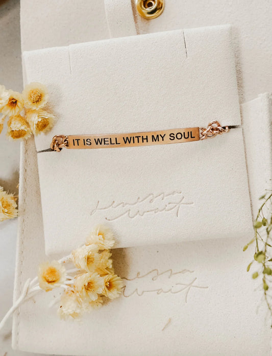 “It is Well with My Soul" Bracelet