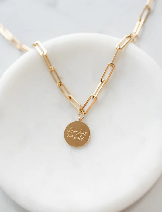 Fear Has No Hold Necklace