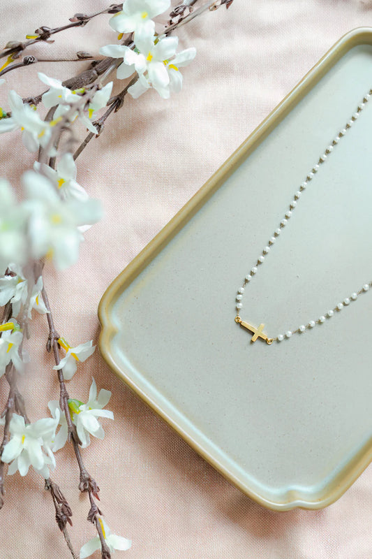 Pearl Charm Necklace