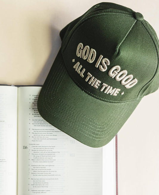 "God is Good" Embroidered Hat