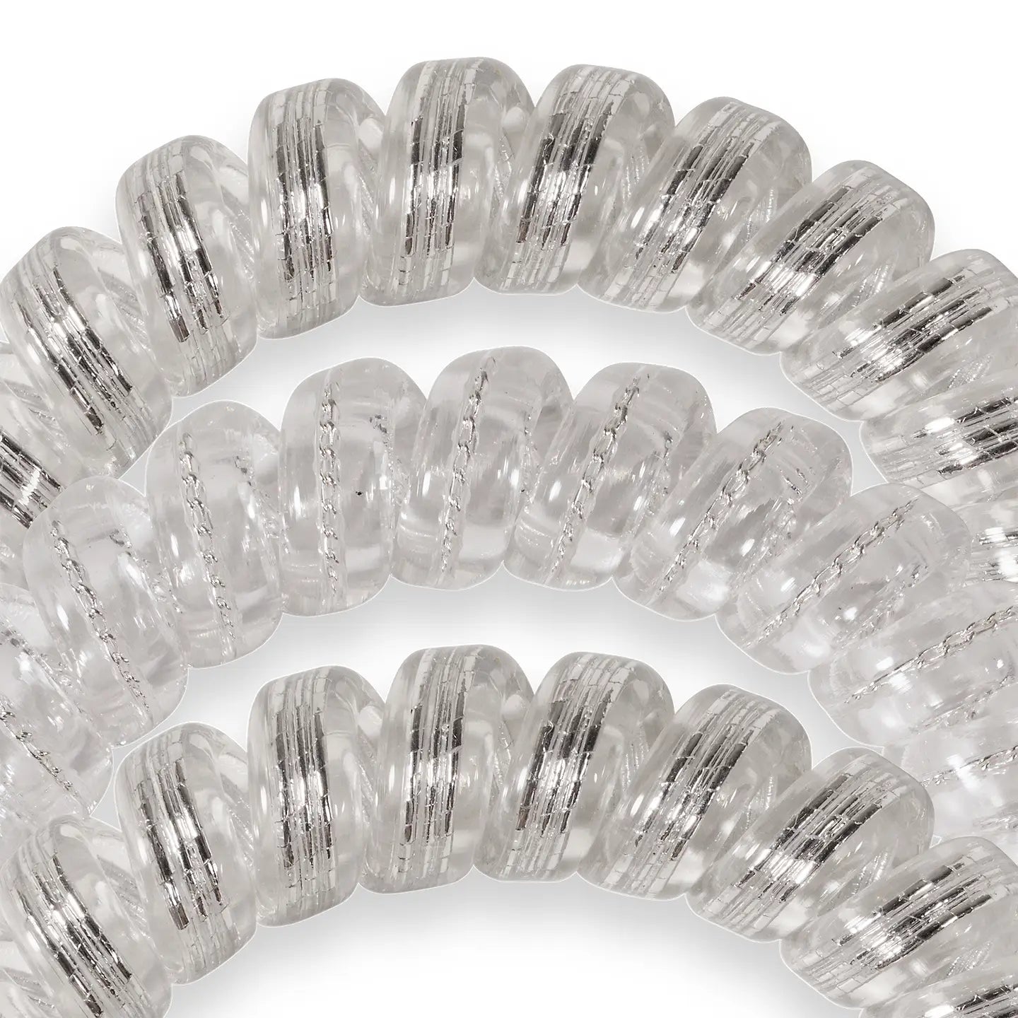 Large Silver Hair Ties