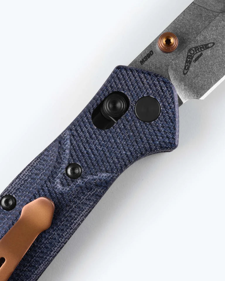Mini Osborne Denim Micarta Knife