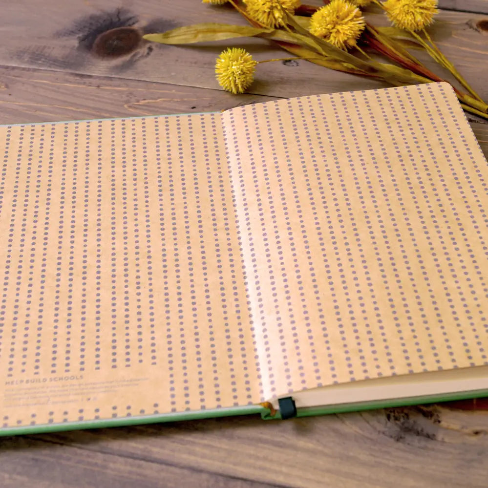 Embroidered Petite Blooms Notebook