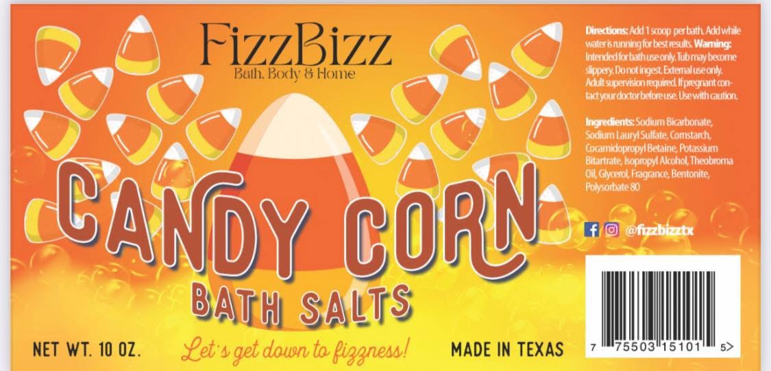 Candy Corn Bath Salts