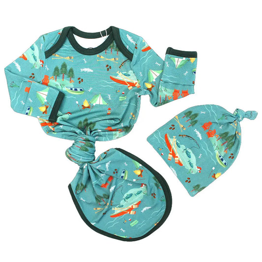 Jump in the Lake Gown Set