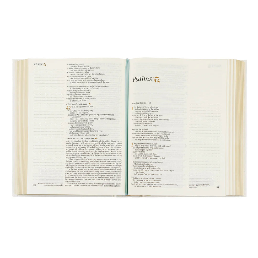 NLT Notetaking Bible: Lisbon Theme Bible