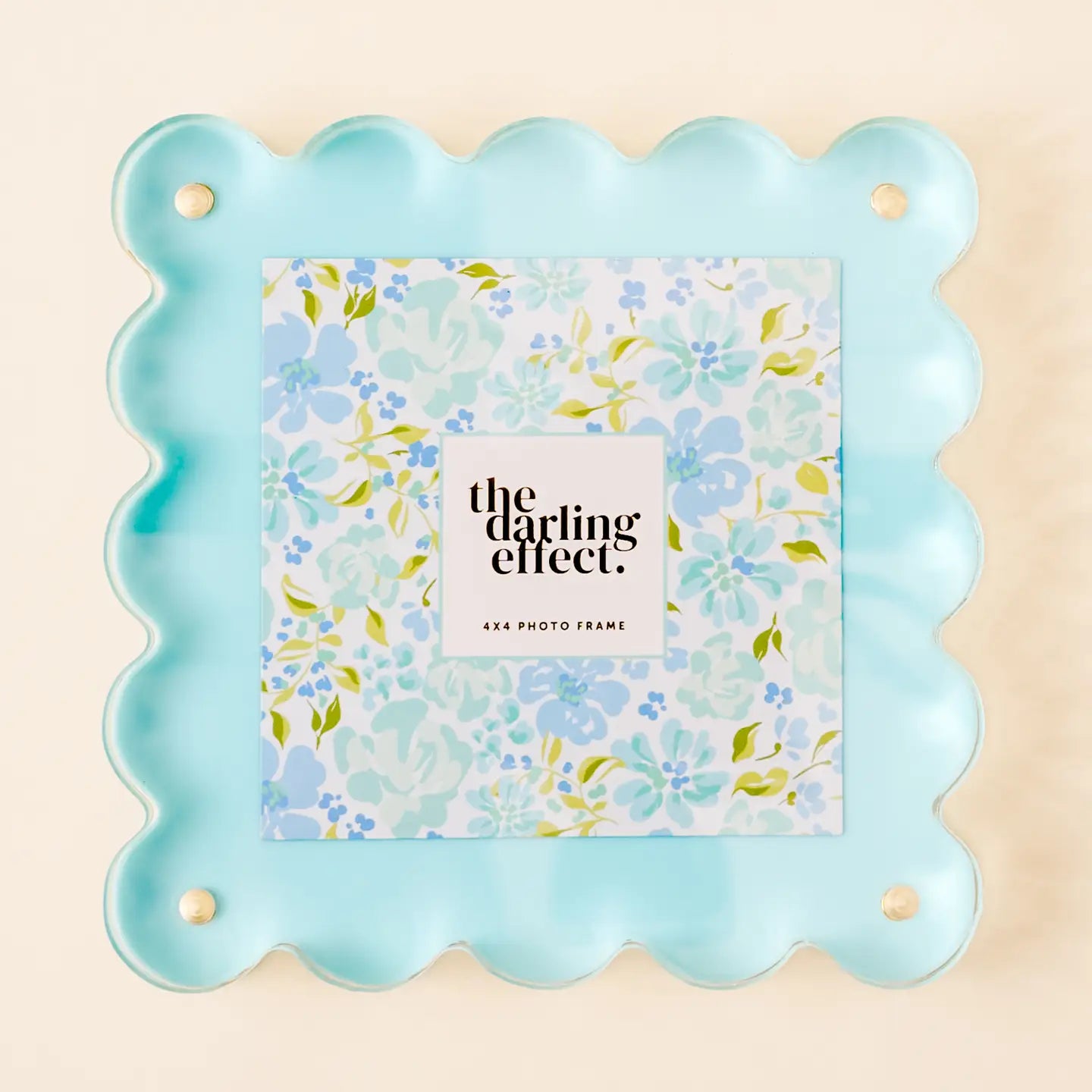 Scalloped Acrylic Picture Frames
