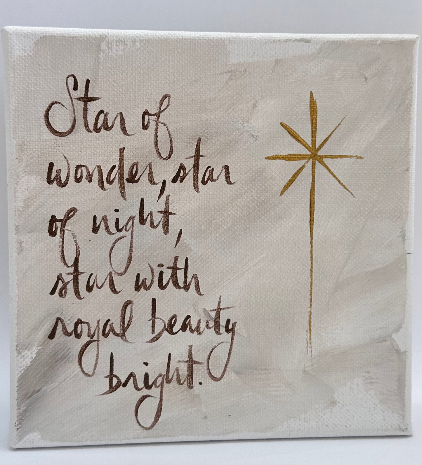 Star of Wonder Art Canvas Painting