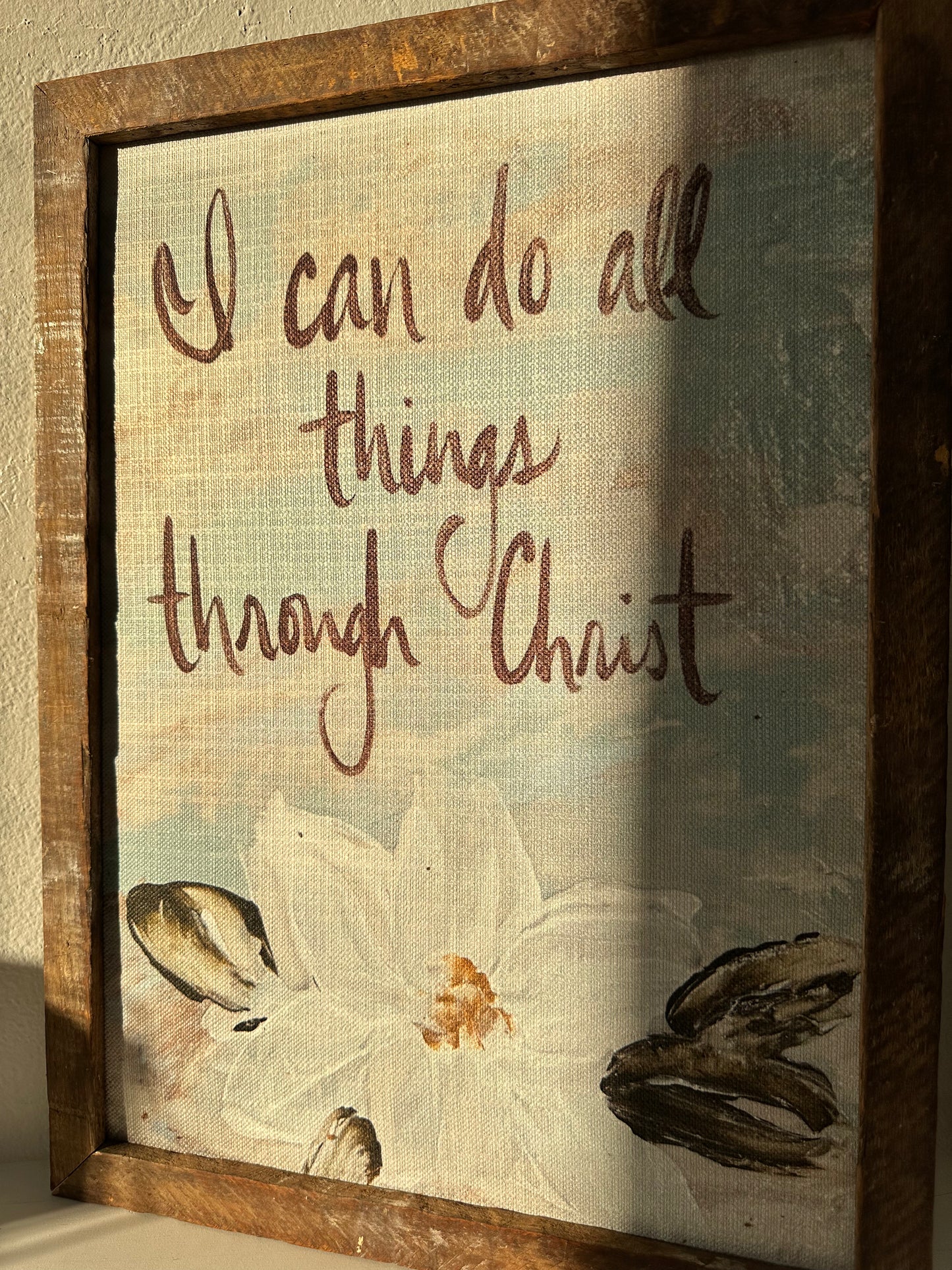 I Can Do All Things Through Christ Wall Art