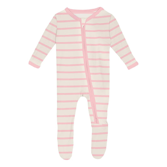 Lotus Sweet Stripe Footie