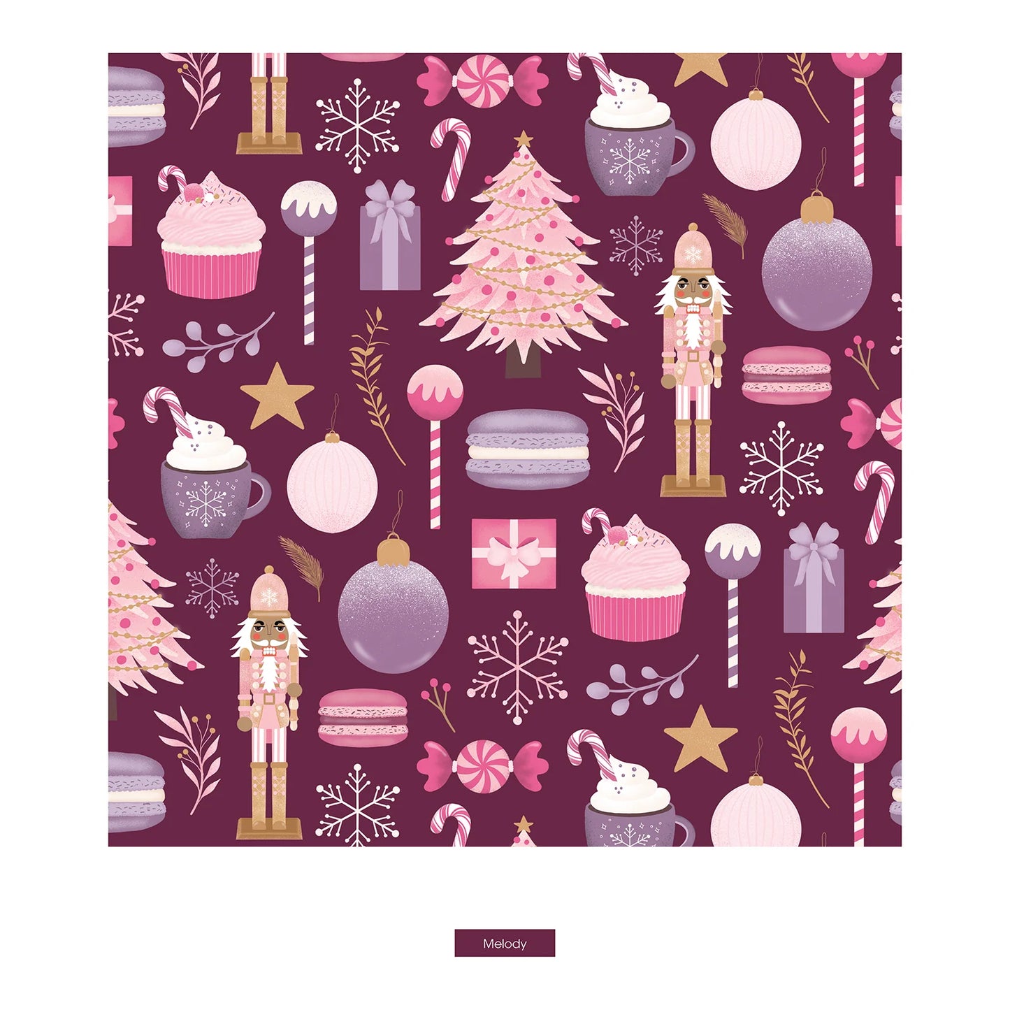 Melody Sugar Plum Pajama Set