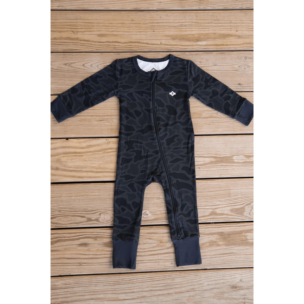 Black Camo Baby Zip Up