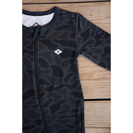 Black Camo Baby Zip Up