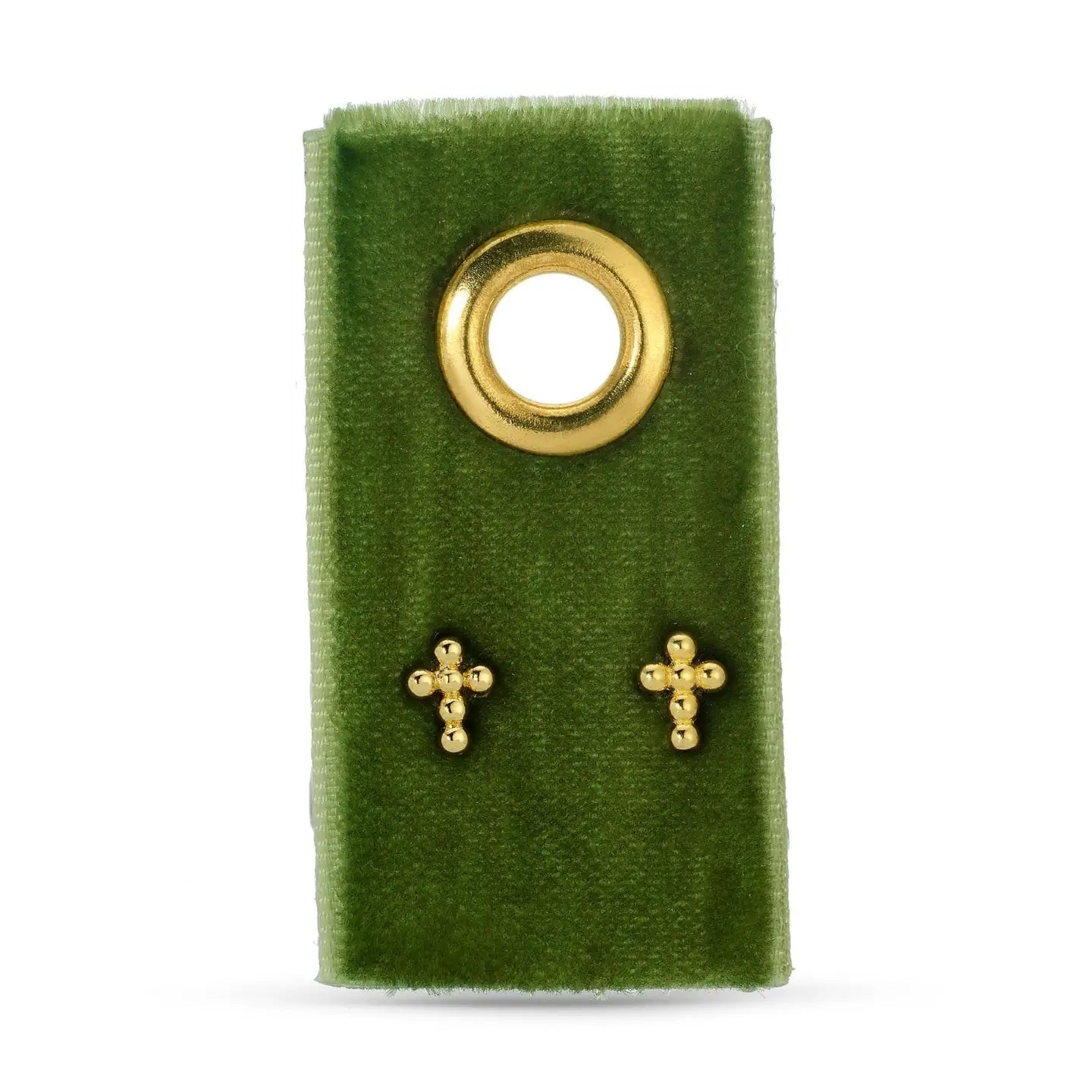 Petite Cross Studs
