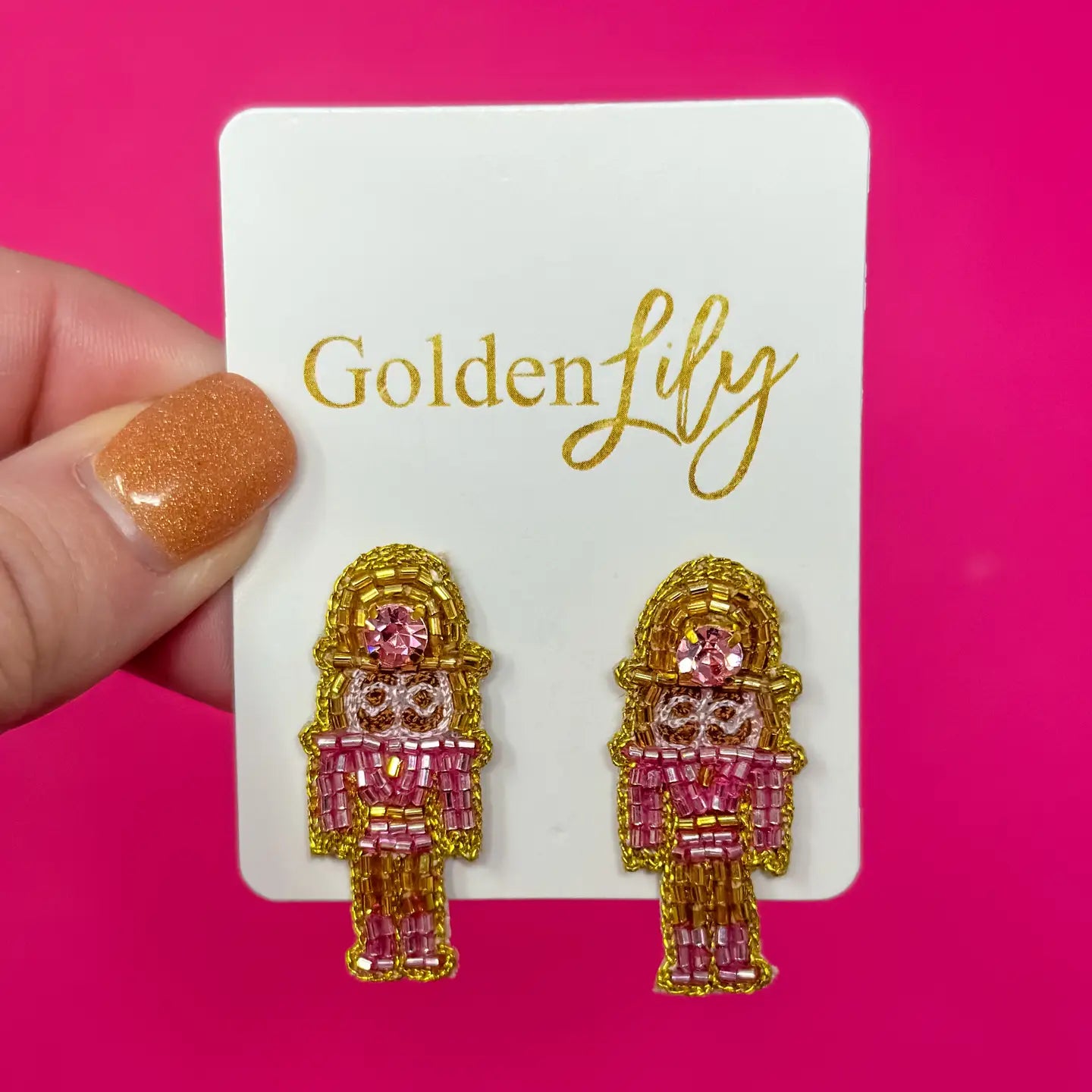 Christmas Nutcracker Stud Earrings