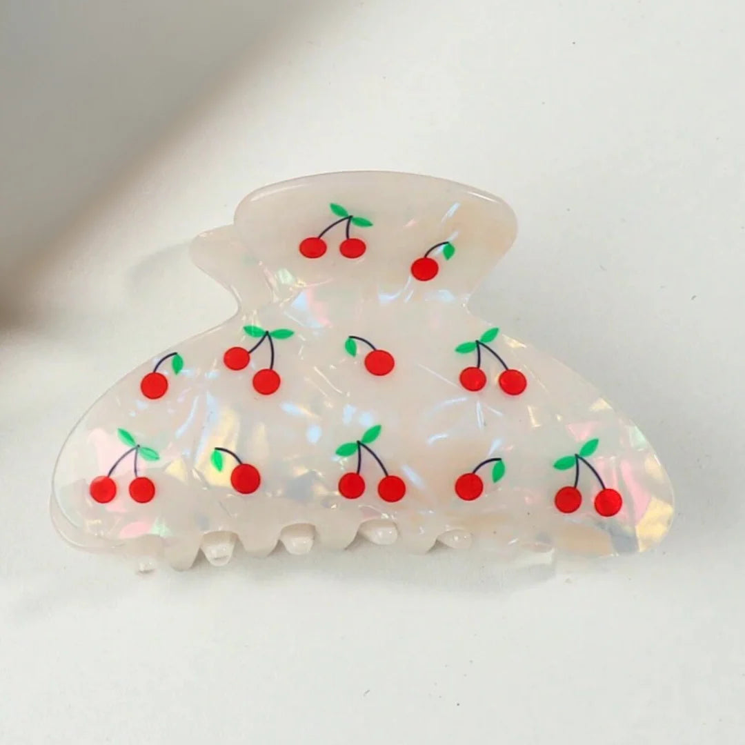 Cherry Claw Clip