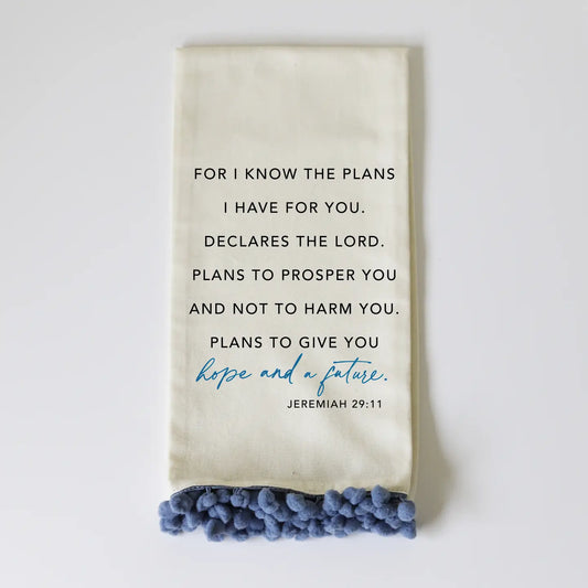Jeremiah 29:11 Tea Towel