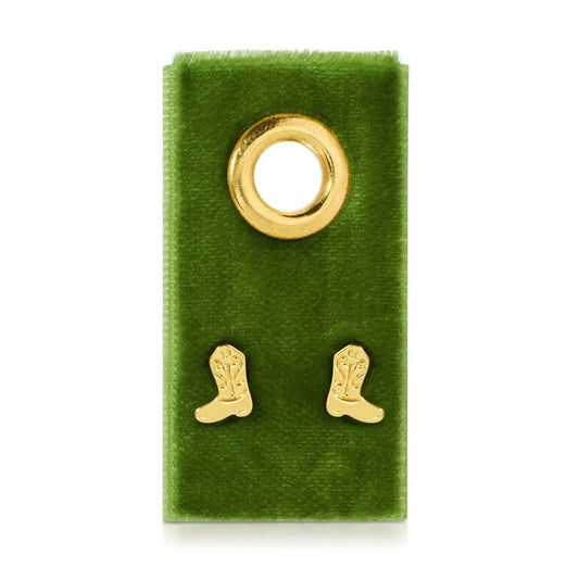 Cowgirl Boot Stud Earrings