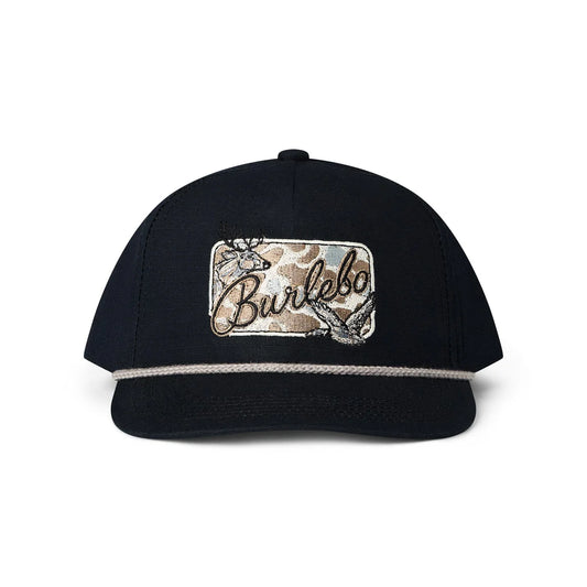 Camo Patch Black Cap