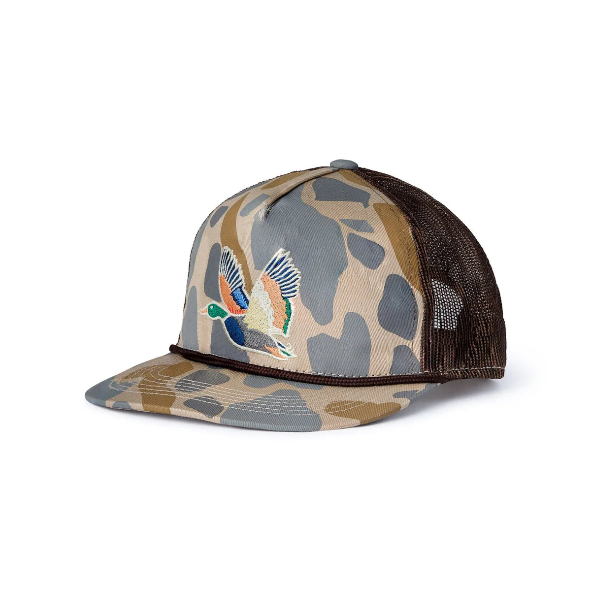 Retro Camo Duck Cap