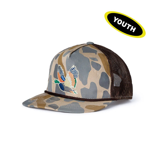 Retro Camo Youth Cap